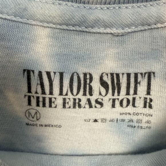 Taylor Swift The Eras Tour Shirt Tie Dye Tank Top Size M Official Merchandise - Picture 5 of 16